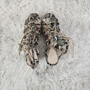Animal Print Sandals